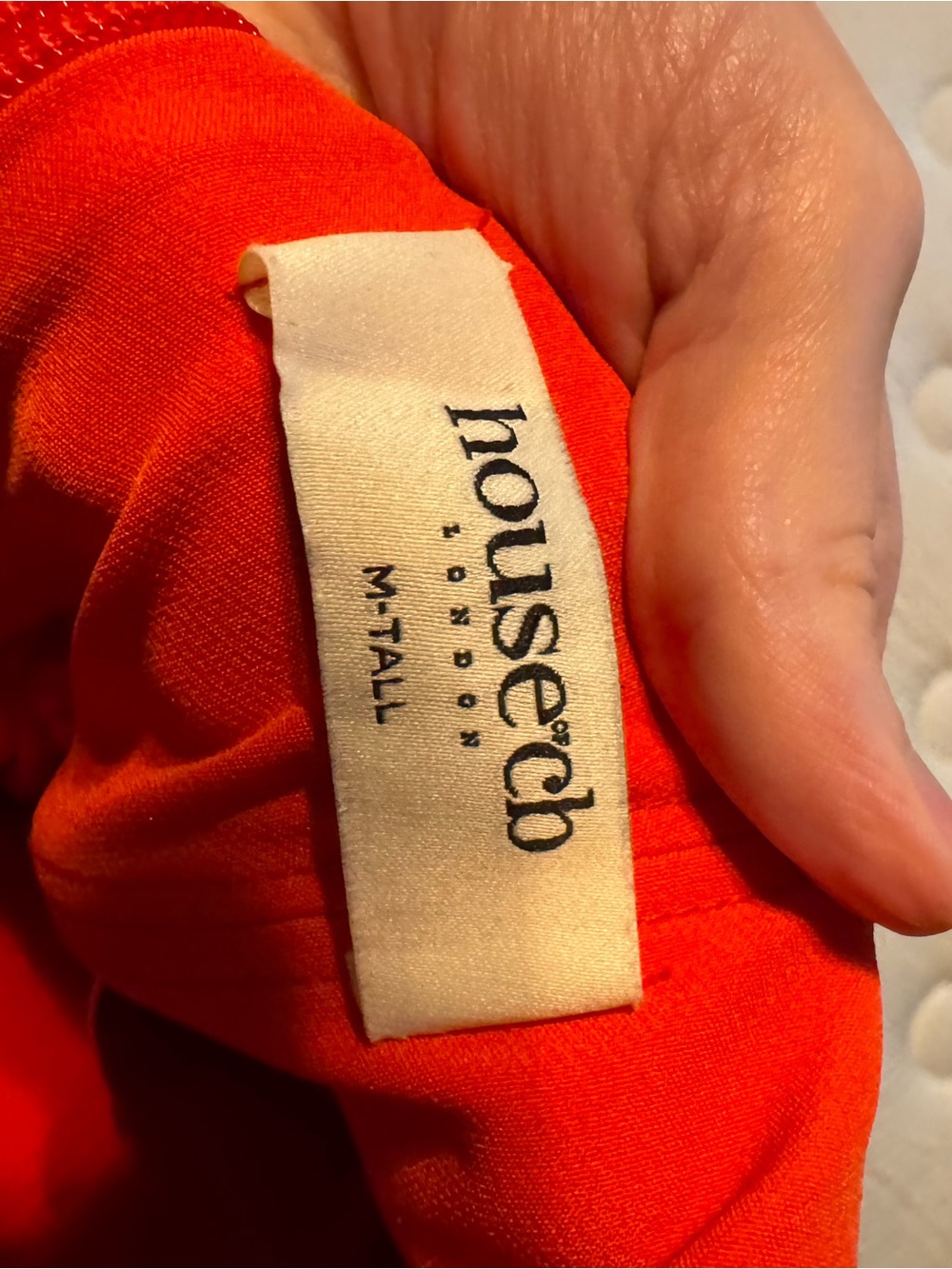 House of CB Strapless Red Fit-and-Flare Mini Dress - Picture 2 of 3
